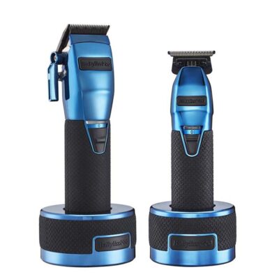 BaBylissPro Limited Edition FX Boost+ Trimmer and Clipper Collection Set Blue