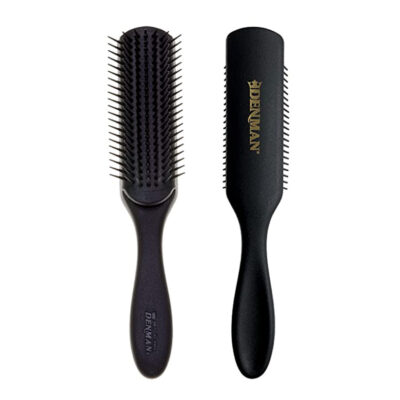 Denman Original Styler Black 7 row Classic Medium Brush D3M