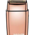 BaBylissPRO FOILFX02 Cordless Rose Gold Metal Double Foil Shaver FXFS2RG