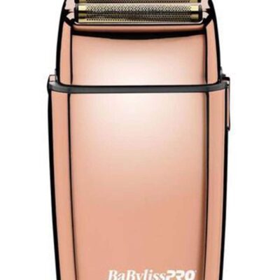 BaBylissPRO FOILFX02 Cordless Rose Gold Metal Double Foil Shaver FXFS2RG