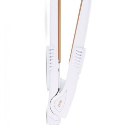 Stylecraft Shmedium Palm Size Professional Hair Travel Flat Iron White