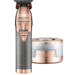 BaBylissPro Rose Gold Trimmer & Rose Gold Trimmer Base Combo