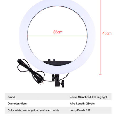 HALO RING LED LIGHT KIT BY DERMALOGIC