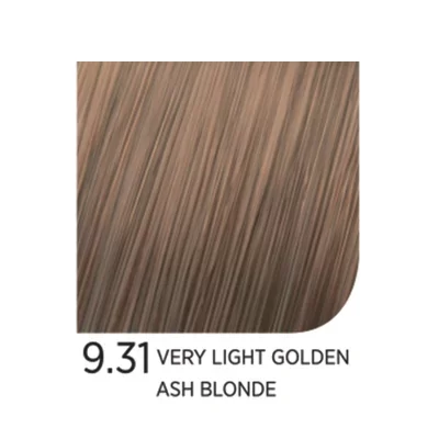 9.31 Very Light Golden Ash Blonde