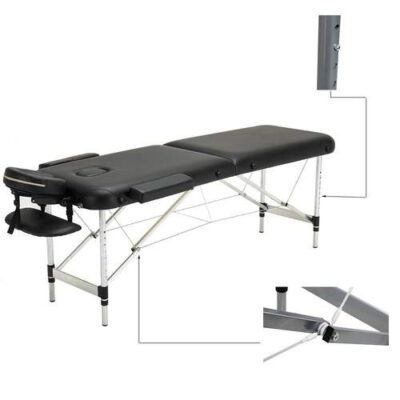 SILVA PORTABLE MASSAGE/TATTOO TABLE BY DERMALOGIC