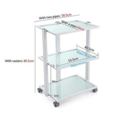 EVA SALON TROLLEY CART BY DERMALOGIC