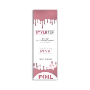 XL BALAYAGE EMBOSSED FLAT SHEET-PRETTY IN PINK