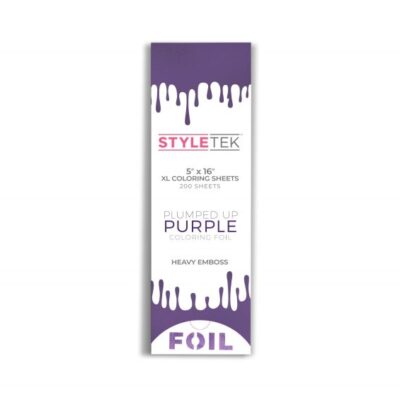 XL BALAYAGE EMBOSSED FLAT SHEET-PLUMPED UP PURPLE