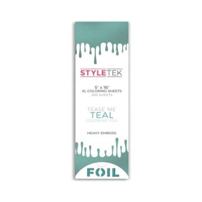 XL BALAYAGE EMBOSSED FLAT SHEET-TEASE ME TEAL