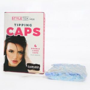 HAIR FROSTING CAP/TIPPING 4 HIGHLIGHTING CAPS/BOX